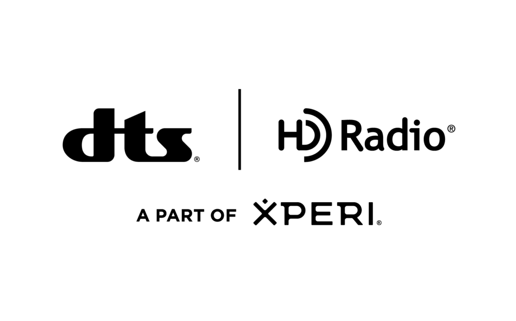 DTS/HD Radio -- xperi logo